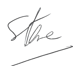 steve signature steve signature